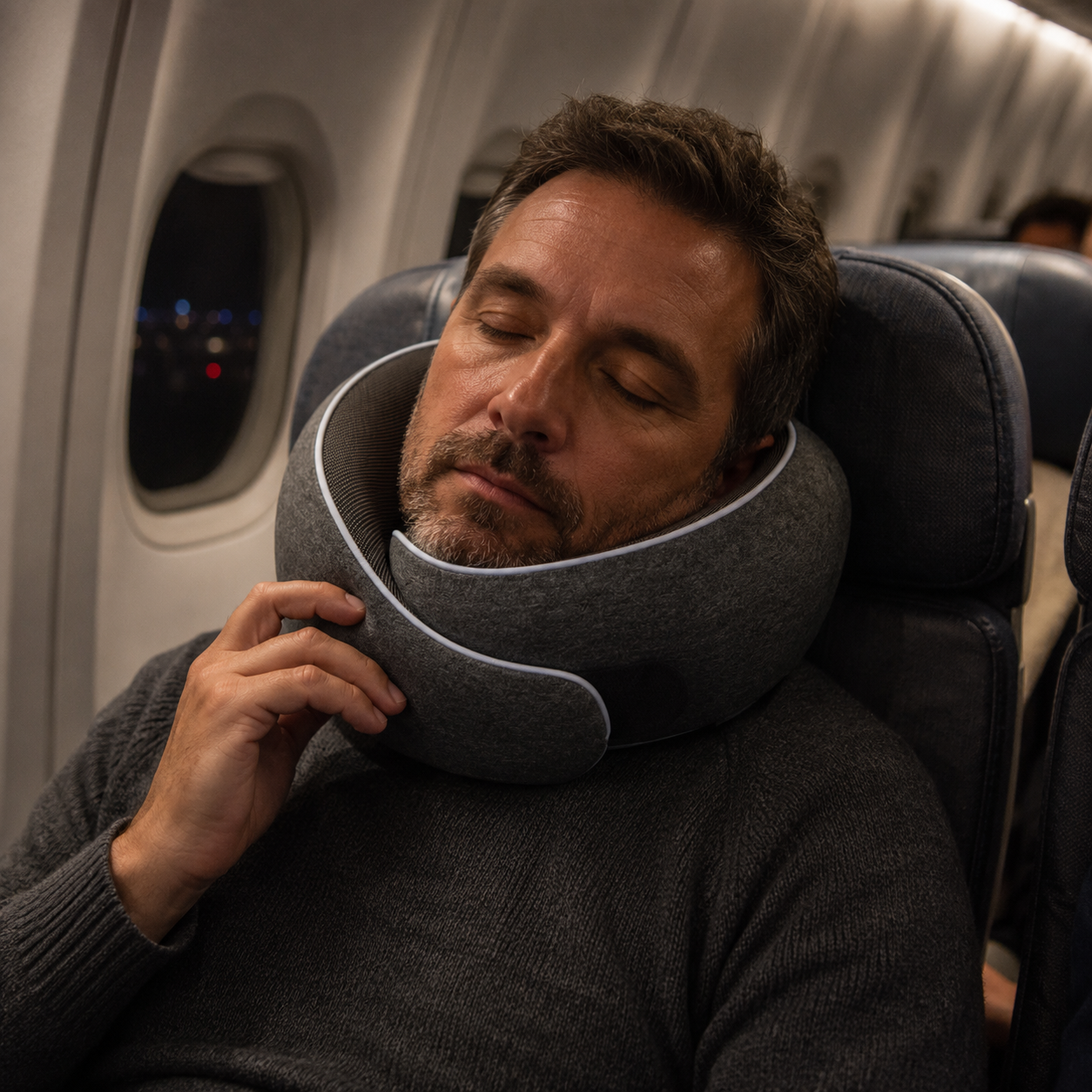 Somnera 360™ — Almohada cervical envolvente de viaje