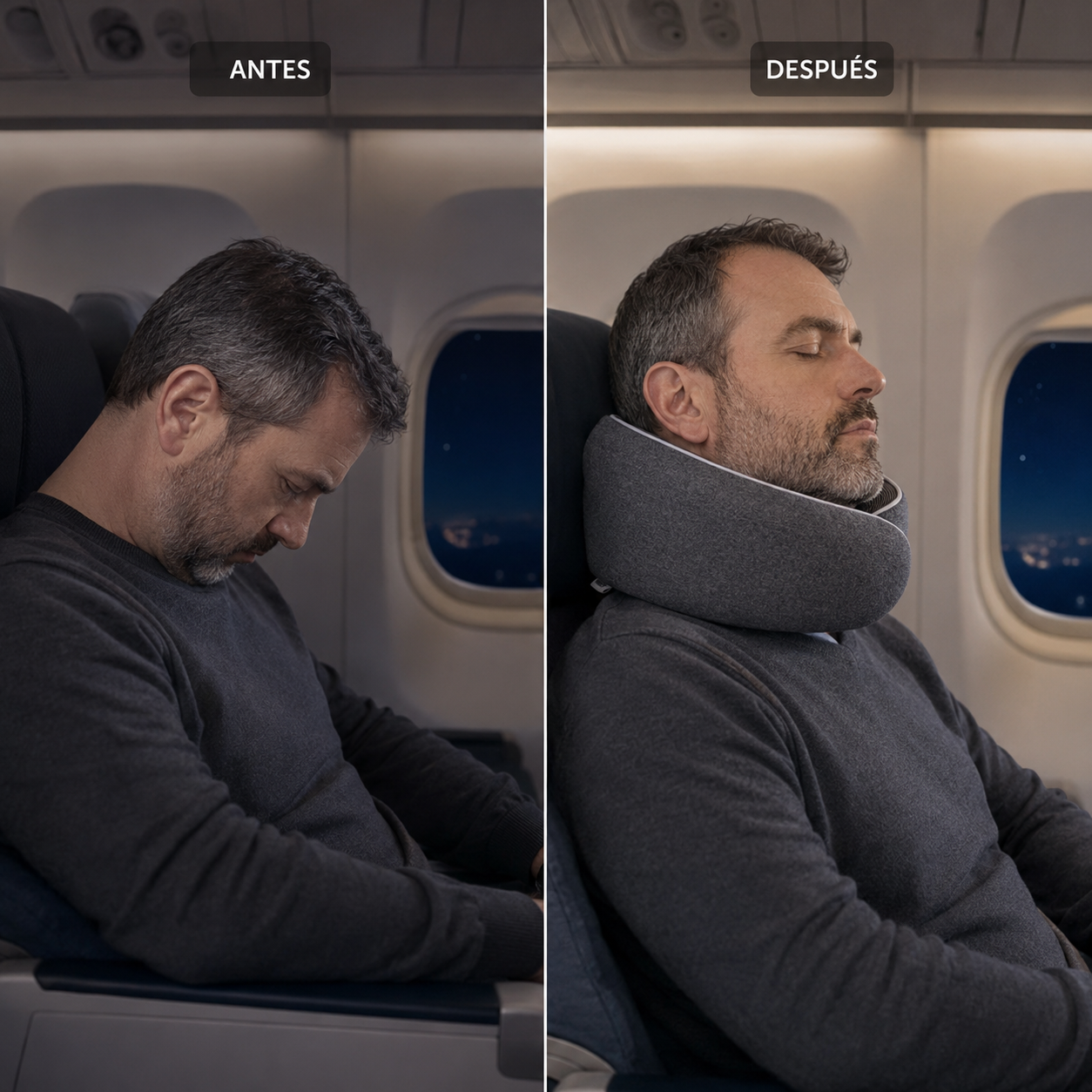 Somnera 360™ — Almohada cervical envolvente de viaje